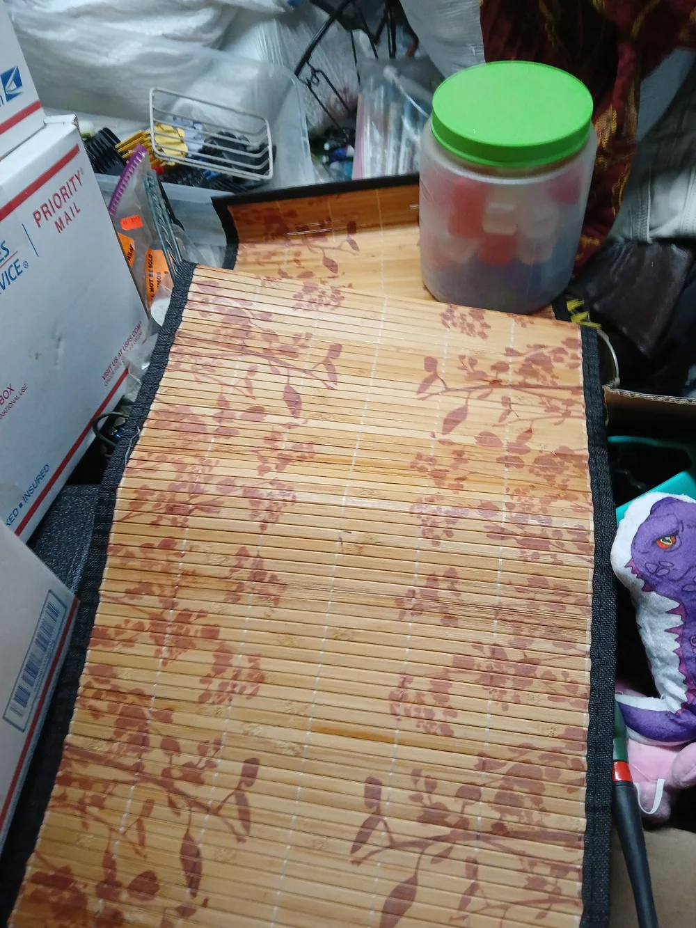 BambooMN bamboo slat table runner 96